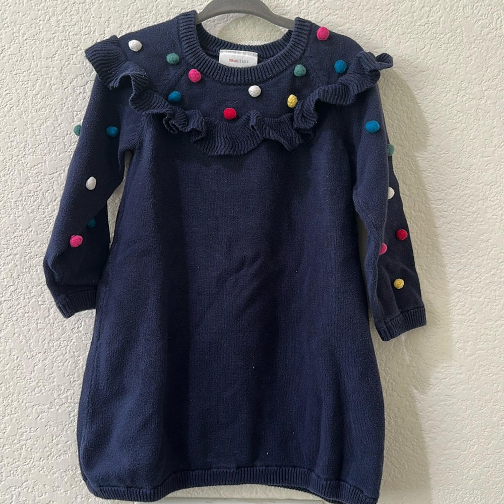 Hanna Andersson Sweater Dress Size 3
